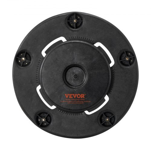 Runder Mülltonnenwagen, passend für 20, 32, 44, 55 Gal Mülltonnen, 500 lbs | EU