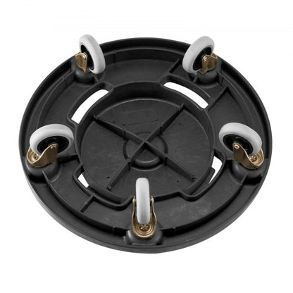 Runder Mülltonnenwagen, passend für 20, 32, 44, 55 Gal Mülltonnen, 500 lbs | EU