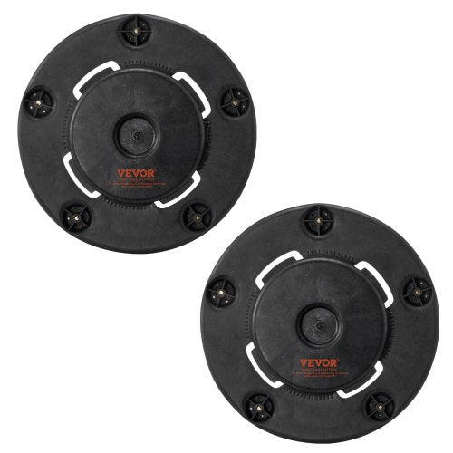 2-pack rund papperskorg Dolly Passar 20, 32, 44, 55 gal sopbehållare |  EU