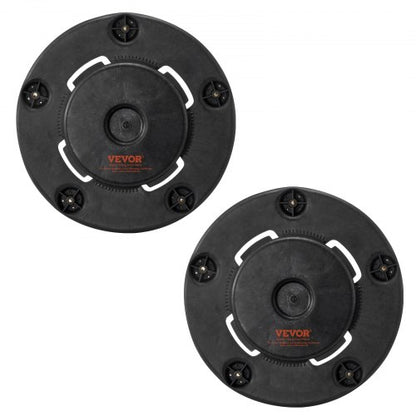 2-pack rund papperskorg Dolly Passar 20, 32, 44, 55 gal sopbehållare |  EU