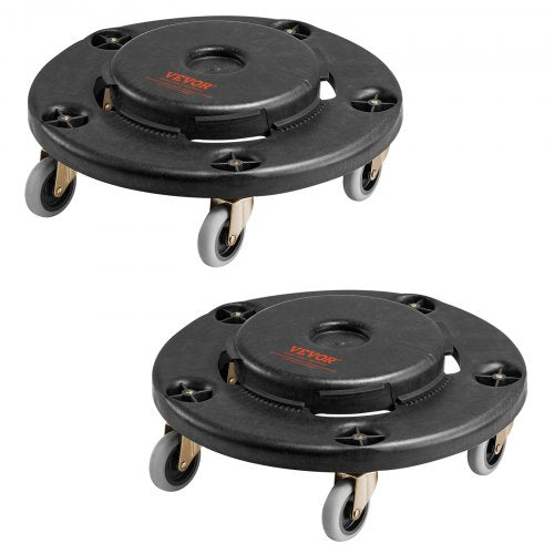 2-pack rund papperskorg Dolly Passar 20, 32, 44, 55 gal sopbehållare |  EU