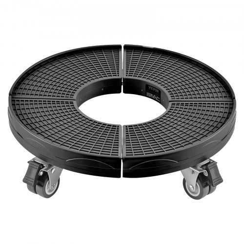 Mülltonnenwagen mit Rädern 15-22,8 Zoll verstellbarer runder Möbelwagen | EU