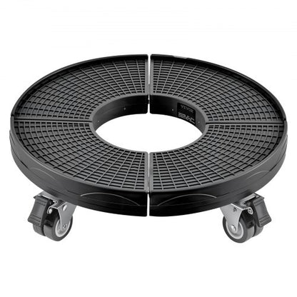 Mülltonnenwagen mit Rädern 15-22,8 Zoll verstellbarer runder Möbelwagen | EU