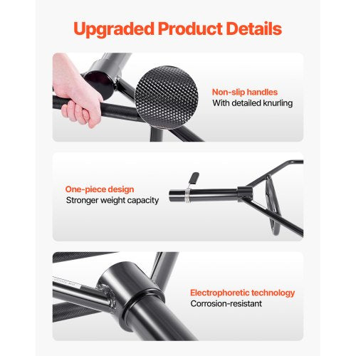 Trap Bar Hex Bar Langhantel Gewichtheben für Kniebeugen Shrug Kreuzheben 50 mm | EU