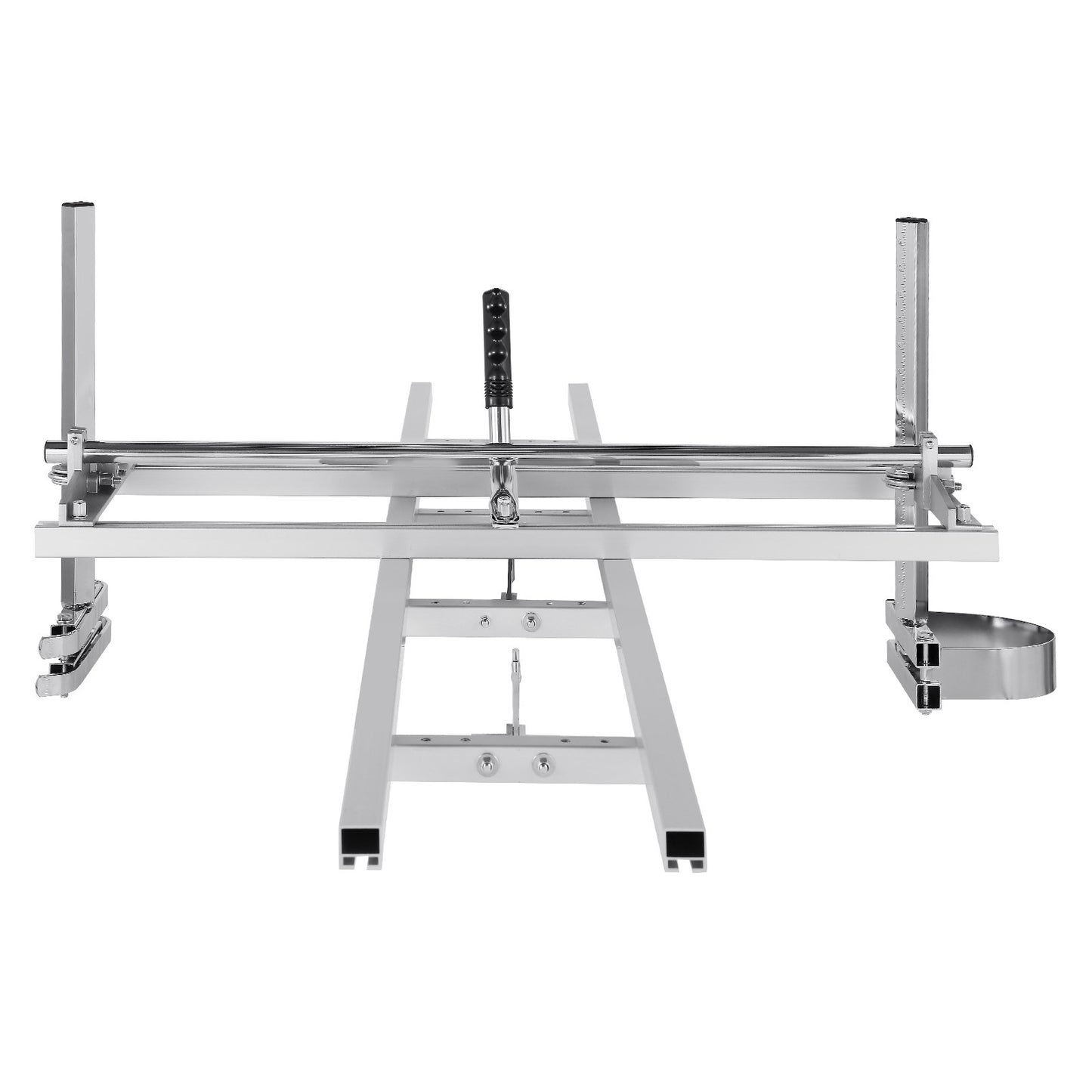 Kettensägen- und Schienenfräsen-Steuerungssystem, tragbares Sägewerk mit 14-36-Zoll-Schiene, 9 Fuß lange Aluminium-Sägefräsen-Schienensteuerung mit Kettensägenmischer für Holzarbeiter und Tischler