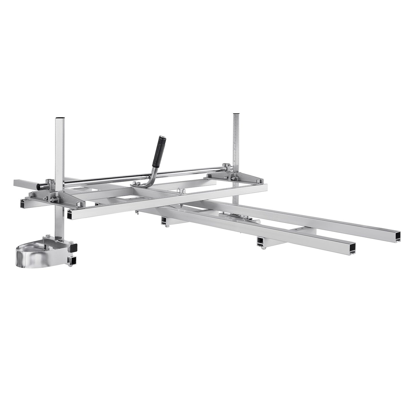 Kettensägen- und Schienenfräsen-Steuerungssystem, tragbares Sägewerk mit 14-36-Zoll-Schiene, 9 Fuß lange Aluminium-Sägefräsen-Schienensteuerung mit Kettensägenmischer für Holzarbeiter und Tischler