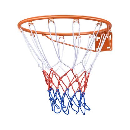 Basketballkorb, Wand-/Türmontage, robuster Q235-Korb, Ersatz für flexiblen Korb mit Netz, standardmäßiger 45,7 cm großer hängender Basketballkorb für drinnen und draußen, für Kinder und Erwachsene
