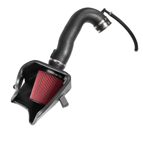 Cold Air Intake, 3.9 Inch Cold Air Intake System + Heat Shield Compatible with 2019-2025 Chevy Silverado/GMC Sierra, 2021-2025 Cadillac Escalade 6.2L, High Flow Filter Kit Improved Horsepower