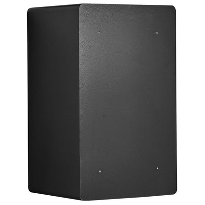 Double Door 4.5 cu.ft Security Box with Key Lock Password Fireproof Case Black