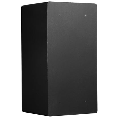 Sicherheitsbox mit Doppeltür, 7,2 Kubikfuß, mit Schlüsselschloss, Passwortschrank, Schwarz