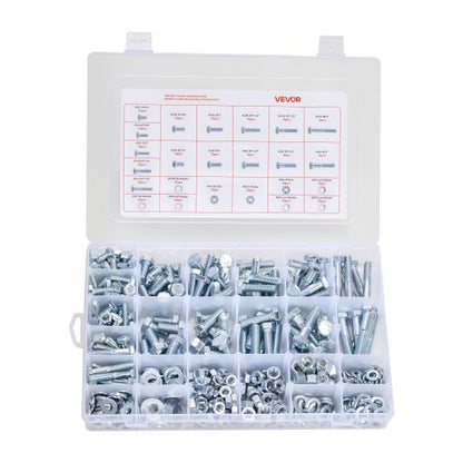 566 pieces of mixed steel alloy bolts and nuts for furniture