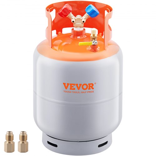 Refrigerant Recovery Reclaim 30lb Cylinder Tank 400 PSI Liquid Rated Y Valve