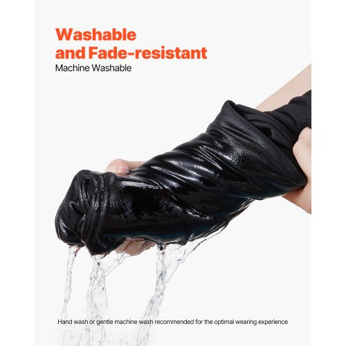 Damtröja med huva, storlek XX-Large, Fleece Långärmad Bekväm Avslappnad Basic Tröja med Huva, Varm & Hudvänlig, Praktisk & Trendig, Svart Hoodie med Stor Ficka för Höst & Vinter |  EU