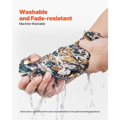 Camo Hoodie, Stor Storlek, Herrtröja med Huva, Fukttransporterande & Andningsbar, Snabbtorkande, Vandringskjorta med Huva för Fiske, Långärmade Jaktskjortor för Vår & Sommar Utomhusarbete |  EU