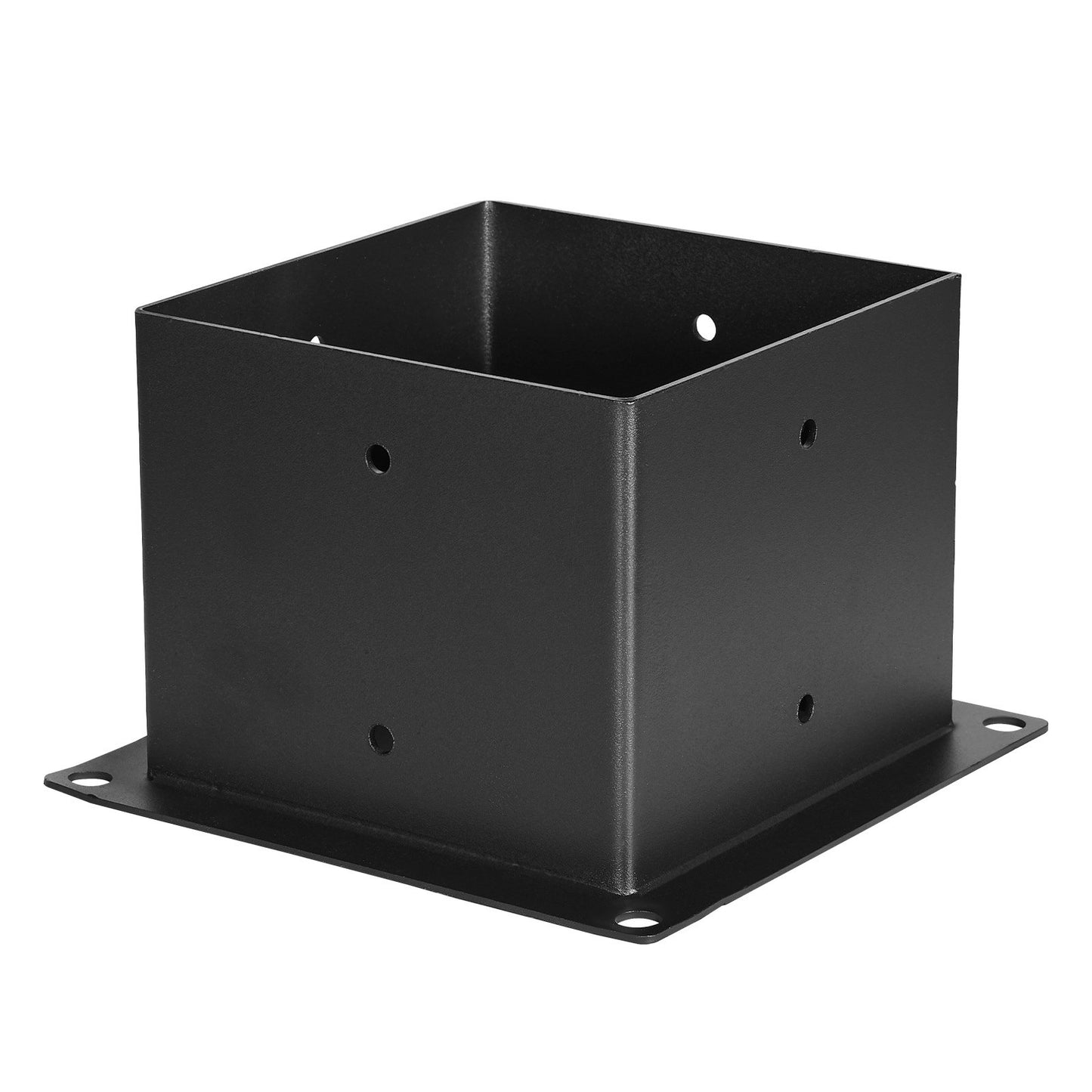 Pergola Bracket Kit, 6x6 Inch (Inner Size 5.5x5.5), 4 Pcs 3-Way Heavy Duty Corner Bracket Woodworks DIY Post Base Kit, Easy Installation Wooden Beams for Gazebos, Patio Pergolas, Log Cabin