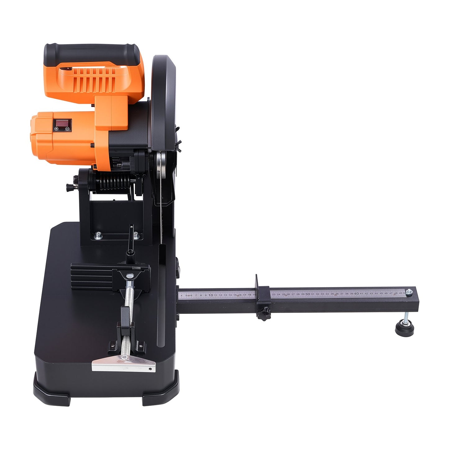 Chop Saw, 14-inch Stainless Steel Cold Cut Blade, 3500 W Powerful Brushless Motor, 750-1200 r/min Adjustable Speed, Metal Cutting Chop Saw for Metal Square and Flat Tubes, I-Shaped Steels