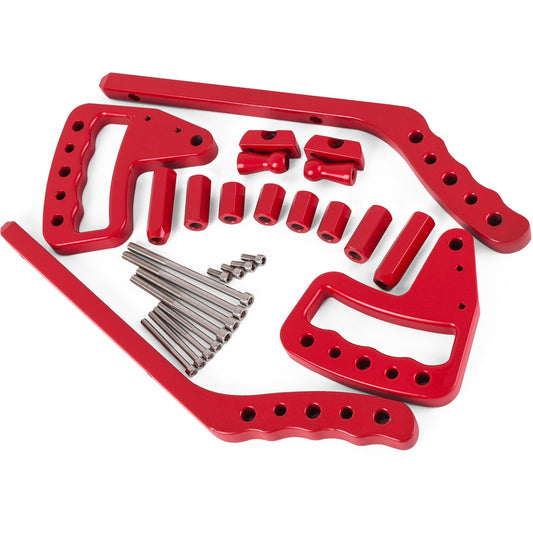 Handtag Fram Bak Kompatibel med 2007-2017 Jeep Wrangler JK Ny