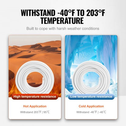 PEX-AL-PEX Pipe, 328 Feet, 5/8'' Diameter Aluminum-Plastic Composite Pipe Oxygen Barrier Radiant Floor PEX Pipe, 0.08'' Thickness Radiant Heat Floor Plumbing Inner Aluminum Layer PEX Pipe Tube | EU