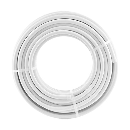 PEX-AL-PEX Pipe, 164 Feet, 0.79'' Diameter Aluminum-Plastic Composite Pipe Oxygen Barrier Radiant Floor PEX Pipe, 0.08'' Thickness Radiant Heat Floor Plumbing Inner Aluminum Layer PEX Pipe Tube