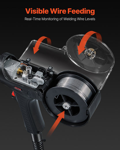 200-Ampere-Spulenpistole mit 20 Fuß Kabel, kompatibel mit Hobart IronMan 240 Schweißgerät