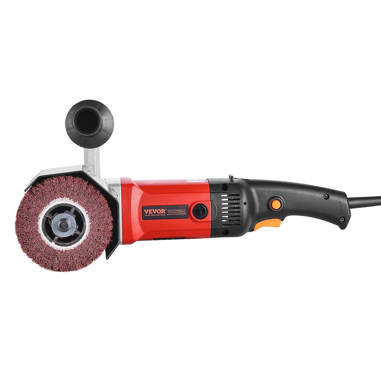 Poliermaschine, 1200 W, 6-Gang-Elektropolierer für Metall, 4 Räder