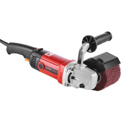 Poliermaschine, 1200 W, 6-Gang-Elektropolierer für Metall, 4 Räder