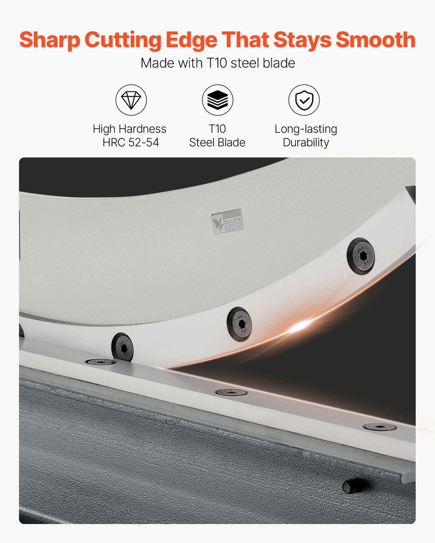 Guillotine Shear, 20 in Bed Width Benchtop Cutter, Manual Hand Plate Shear for Metal Sheet Processing, with Q235 Material, High Precision, Stand, for PCB Board, Aluminum, Steel, Copper, Plastic