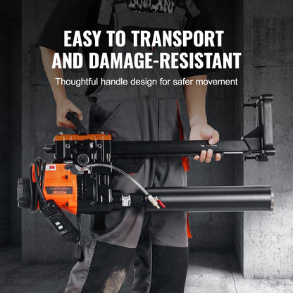 Core Drilling Machine 0.8-7.9 Inch Dia 3000W Diamond Core Drilling Rig With Stand