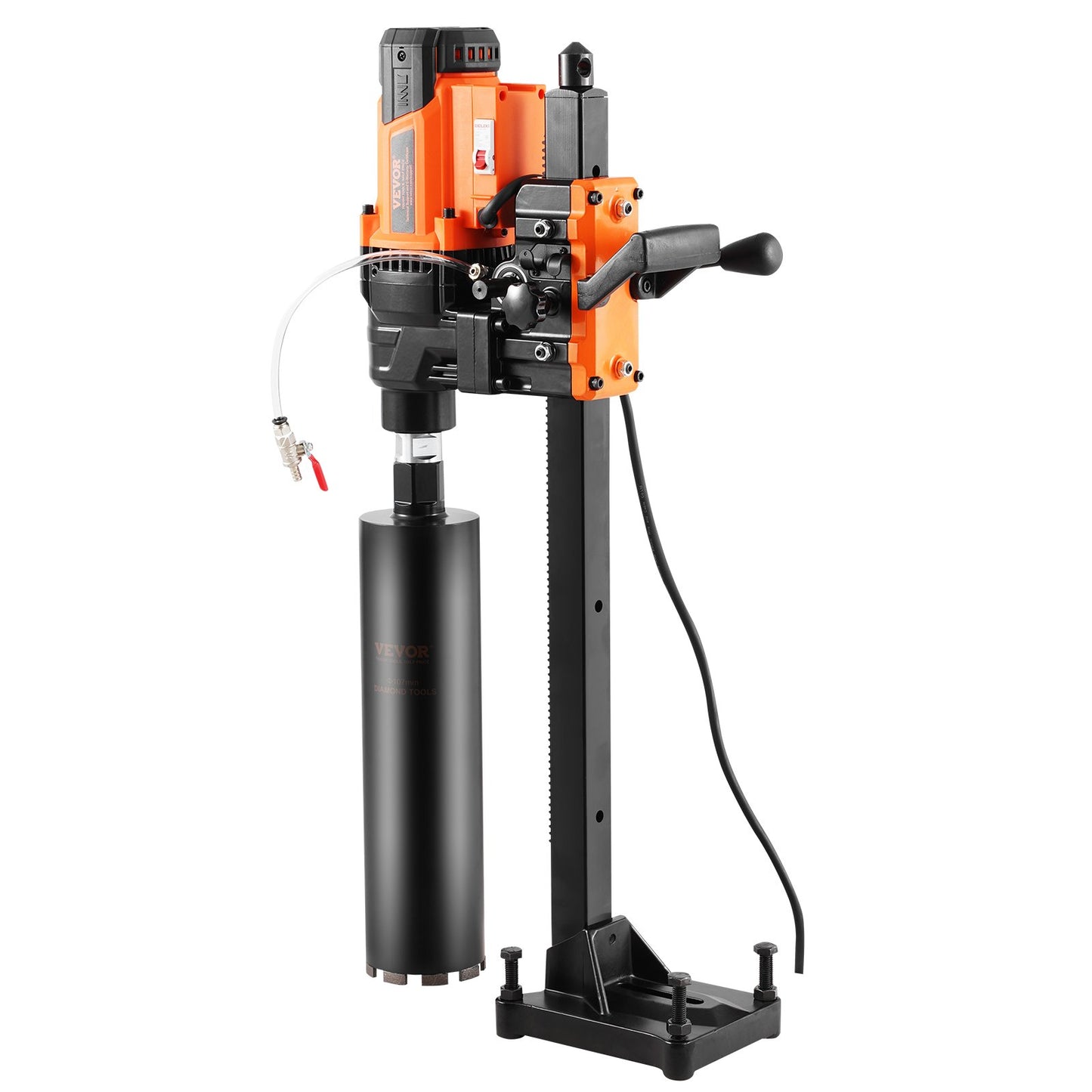 Core Drilling Machine 0.8-9.8 Inch Dia 3200W Diamond Core Drilling Rig With Stand