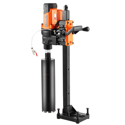 Core Drilling Machine 0.8-9.8 Inch Dia 3200W Diamond Core Drilling Rig With Stand