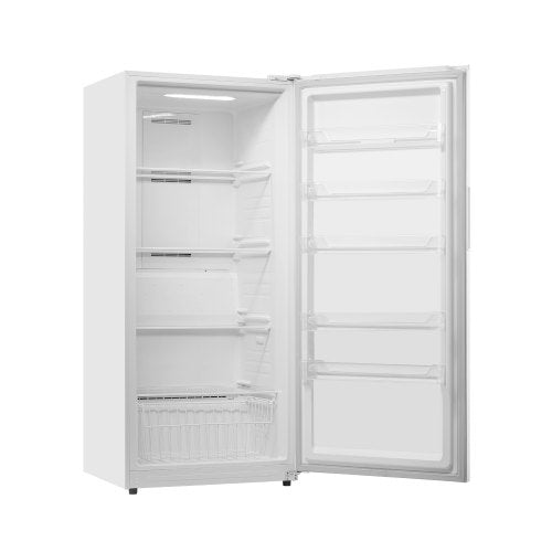 Convertible Freezer/Refrigerator, 20.2 Cu.Ft Frost Free Upright Freezer with Temp Control Panel, Door Open too Long Alarm, Adjustable Shelves and LED, Standing Fridge for Kitchen, Office, Garage