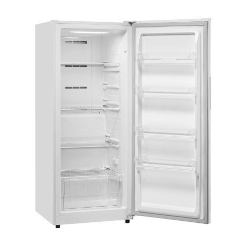 Convertible Freezer/Refrigerator, 14 Cu.Ft Frost Free Upright Freezer with Temp Control Panel, Door Open too Long Alarm, Adjustable Shelves and LED, Standing Fridge for Kitchen, Office, Garage