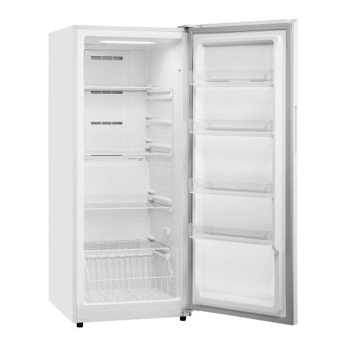 Convertible Freezer/Refrigerator, 17 Cu.Ft Frost Free Upright Freezer with Temp Control Panel, Door Open too Long Alarm, Adjustable Shelves and LED, Standing Fridge for Kitchen, Office, Garage