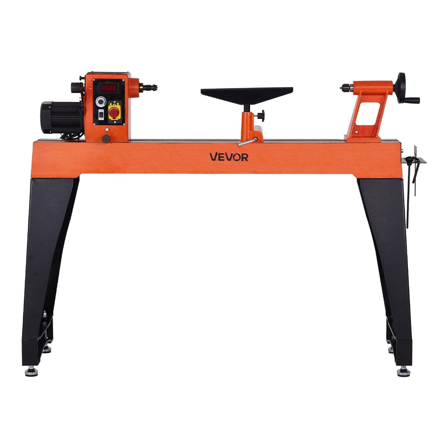 Woodworking Lathe, 1.5 HP, Wood Lathe Machine with 0 to 3200 RPM Variable Speed, 16 x 40 in Workbench, Brushless DC Motor, Cast Iron Body, Tool Rest, for Medium to Large Projects Woodworking