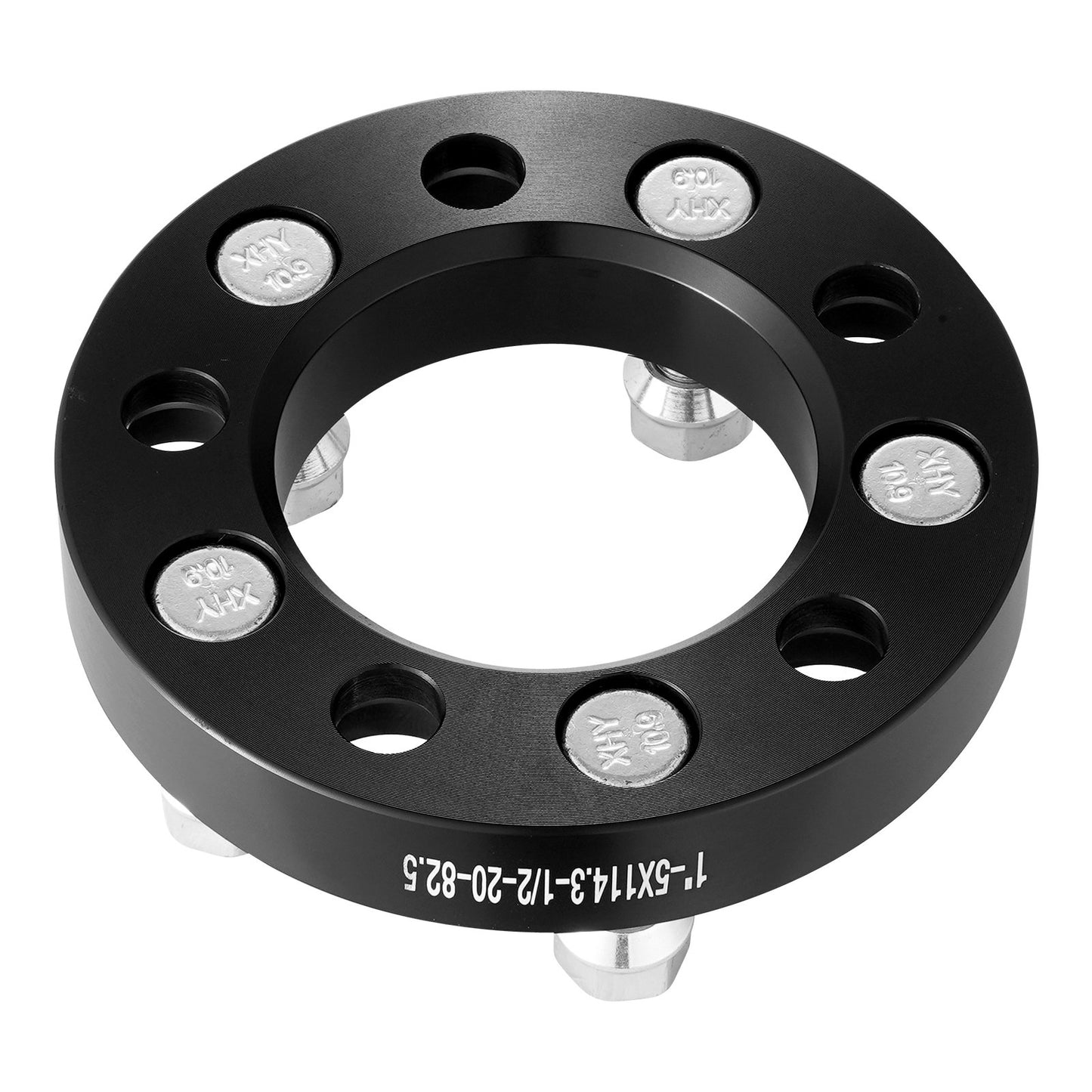1" 5"x4.5" Wheel Spacers Wheel Adapters 5 Prong Forged Spacers 4 PCS Black