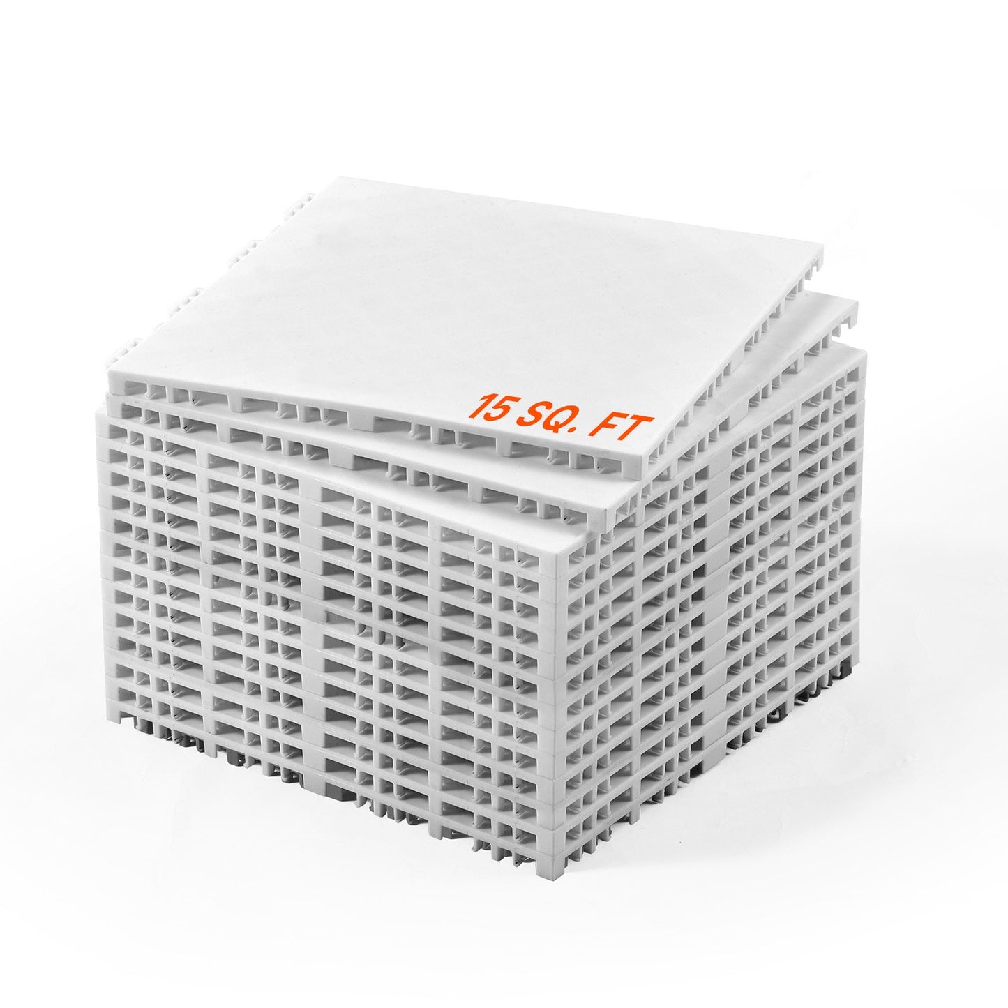 Gym Floor Set 15 PCS Interlocking Puzzle Tiles Exercise Mats