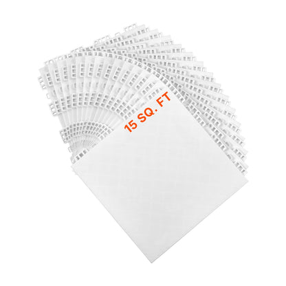 Gym Floor Set 15 PCS Interlocking Puzzle Tiles Exercise Mats