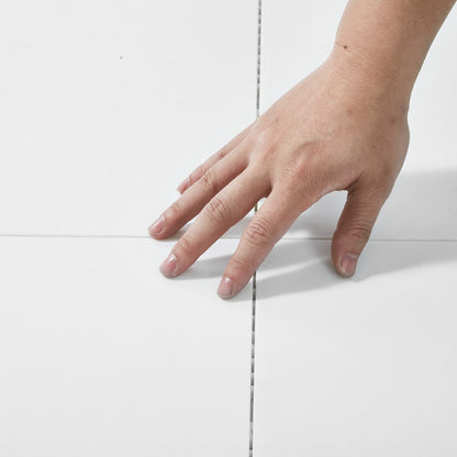 Gym Golvset 8 ST Sammankopplade pusselplattor Träningsmattor Askgrå