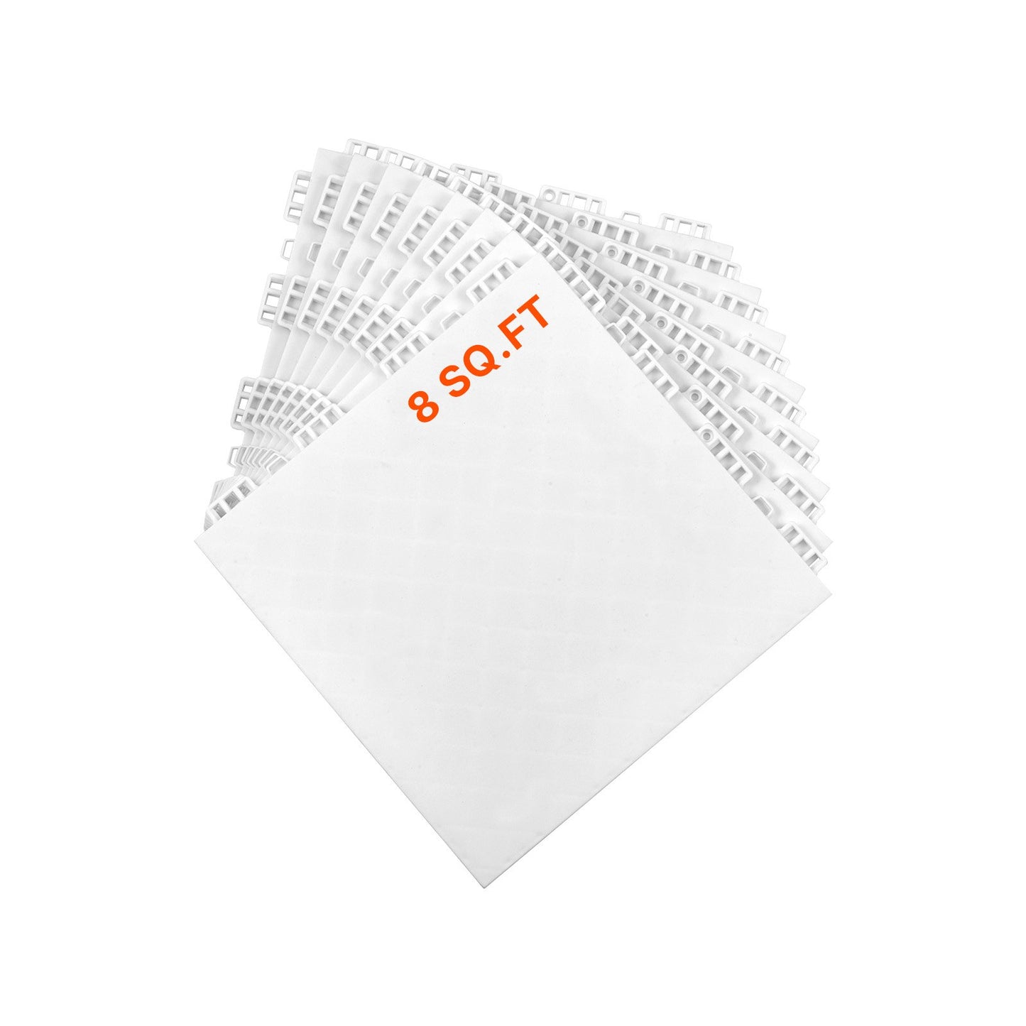 Gym Golvset 8 ST Sammankopplade pusselplattor Träningsmattor Askgrå