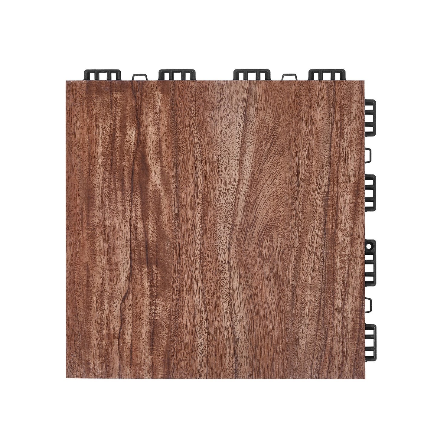 Gym Flooring Set 25 ST Interlocking PP+PVC Pusselgummiplattor