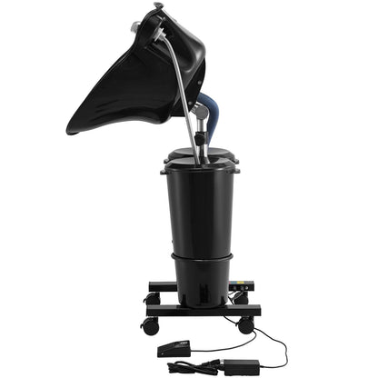 Portabel schamposkål med avloppsslang 2 hinkar Justerbar höjd Salongsvask