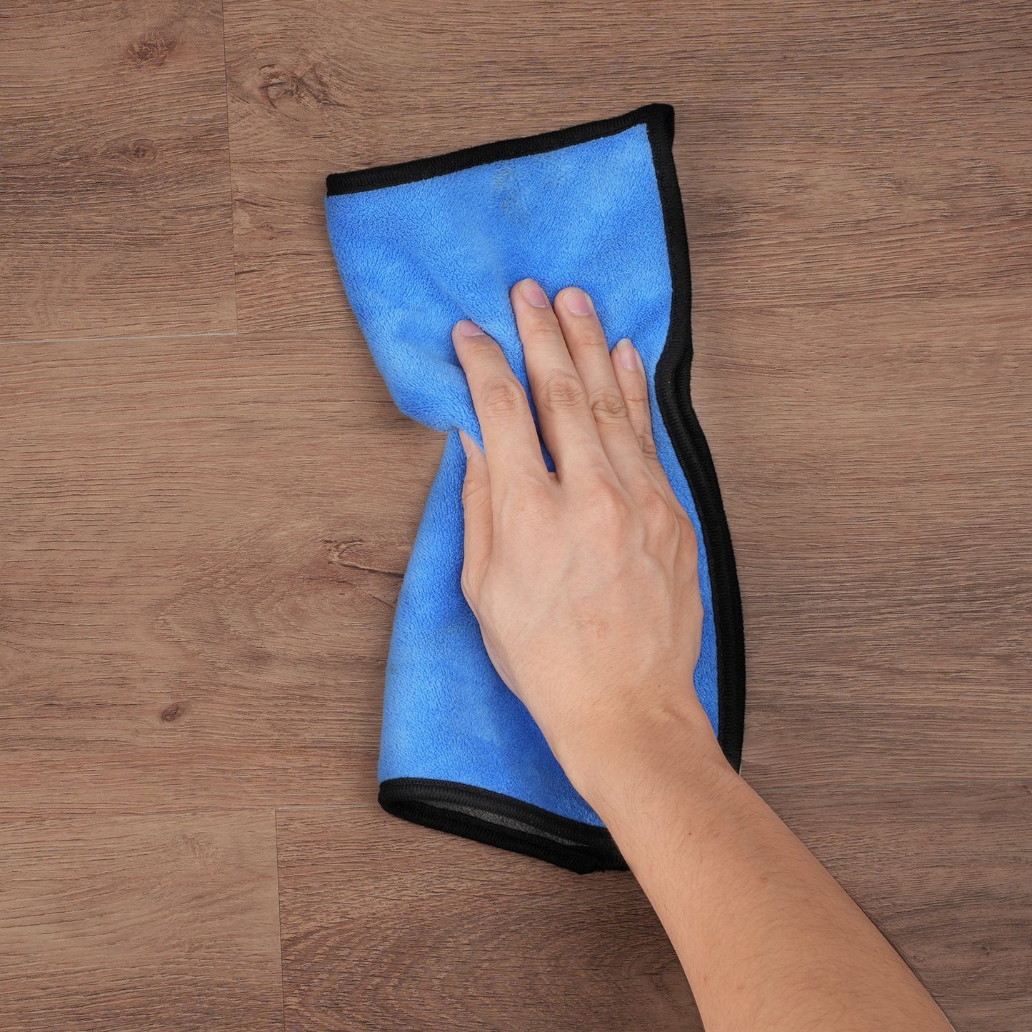 Ineinander greifende Vinyl-Bodenfliesen 1220 x 185 mm, 10 Fliesen 5,5 mm dick zum Zusammenstecken, tiefbraune Holzmaserung, DIY-Bodenbelag für Küche, Esszimmer, Schlafzimmer und Badezimmer, einfach für die Inneneinrichtung