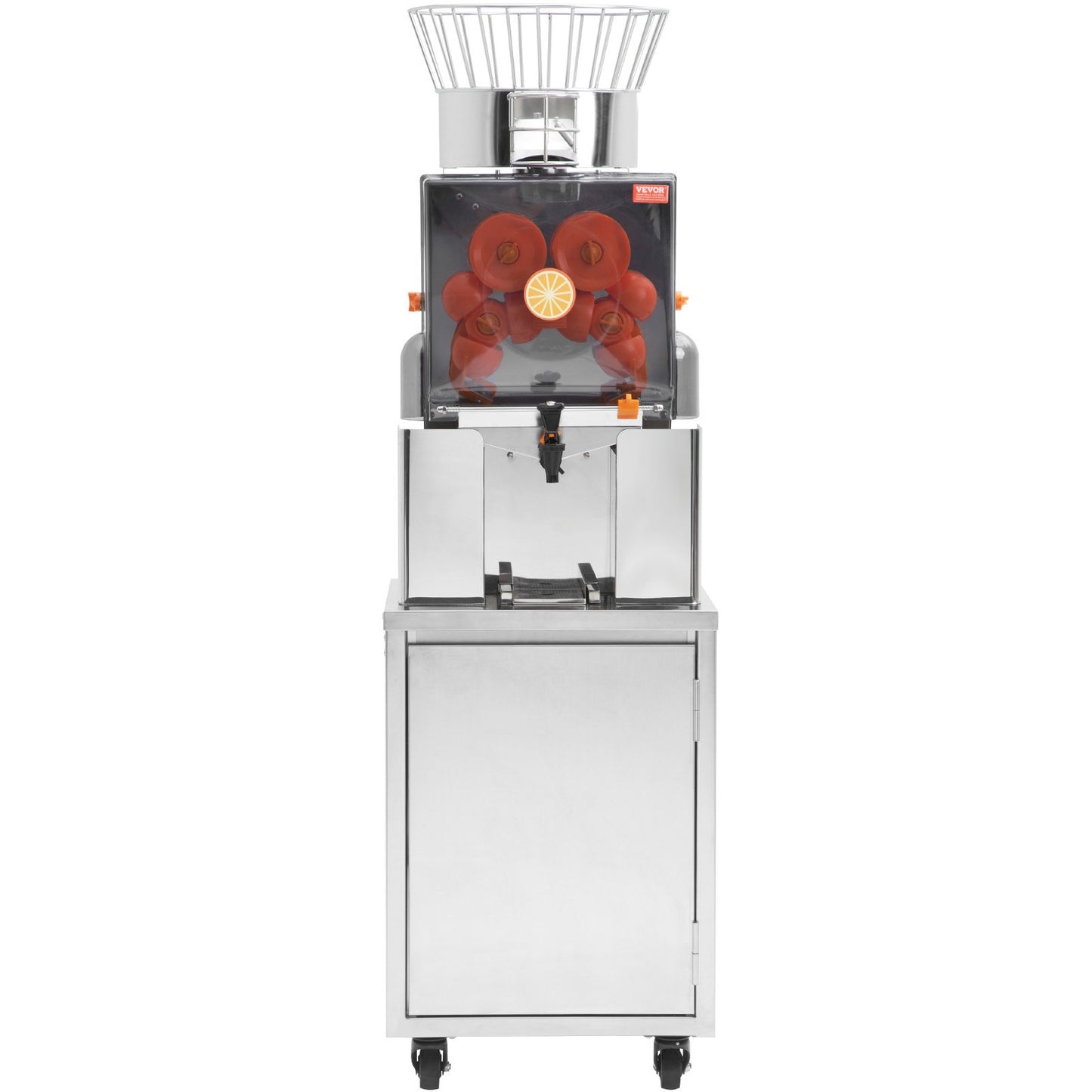 Commercial Orange Juicer Machine 120W Automatisk Juice Squeezer Extractor