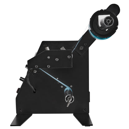 Automatischer Etikettenspender, Breite 0,6"-4,9"/15-125 mm, Länge 0,1"-5,9"/3-150 mm, Automatischer Etikettentrenner, Etikettentrenner, Geschwindigkeitsregulierbarer Etikettenapplikator, Automatische Zählung 0-999999