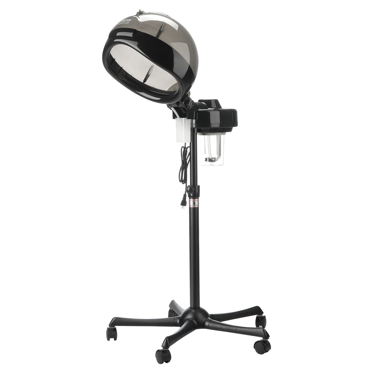 Professional Hair Steamer 11,81-tums jonisk hårångare med huva med 2 lägen