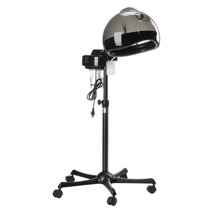 Professional Hair Steamer 11,81-tums jonisk hårångare med huva med 2 lägen