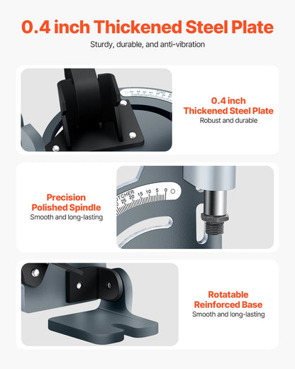 Pipe Notcher, Tubing Notcher for 1/2 to 2-inch Pipes, Pipe & Tube Notcher with 0 to 60° Adjustable Angle for Metal, PVC, Wood Pipes, Ideal for Repair Shops, Home Projects, Metalworking