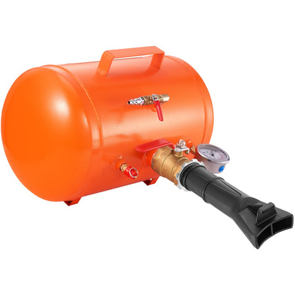 Reifenwulst-Blaster, 5 Gallonen/19 l Fassungsvermögen, inkl. Druckmesser und Griff, 145 PSI Max-Pumptank, funktioniert zwischen 85 und 116 PSI für Autos, LKWs und Geländefahrzeuge