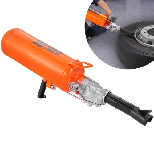 Tire Bead Setter, 8L Capacity, 120 PSI Air Bead Blaster, Handheld & Portable Inflation Device, 85-116 PSI for Trucks, Tractors, ATVs & Cars