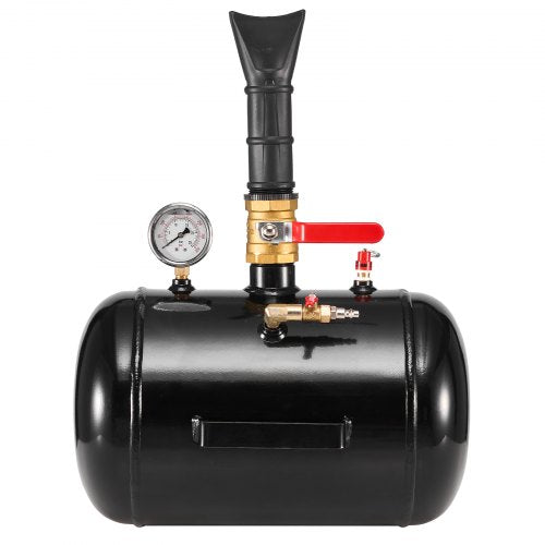 Air Tire Bead Seater, 5 Gal / 18.9 L, Heavy Duty Tire Bead Blaster Tool, 87-116 PSI Operating Pressure, Air Trigger Seating Inflator for Pickup, Truck, ATV, Jeep, Van, Lawn Tractor, RV, Black